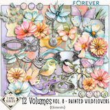 12 Volumes - Vol. 8  Painted Wildflowers