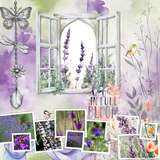 12 Volumes - Vol. 8  Painted Wildflowers