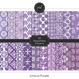 Linocut Cool Tones Bundle