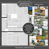 Travel Notes Templates 69-72