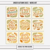 Under Autumn Skies Bundle
