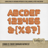 Cookie Ice Cream Sandwich Alpha Set