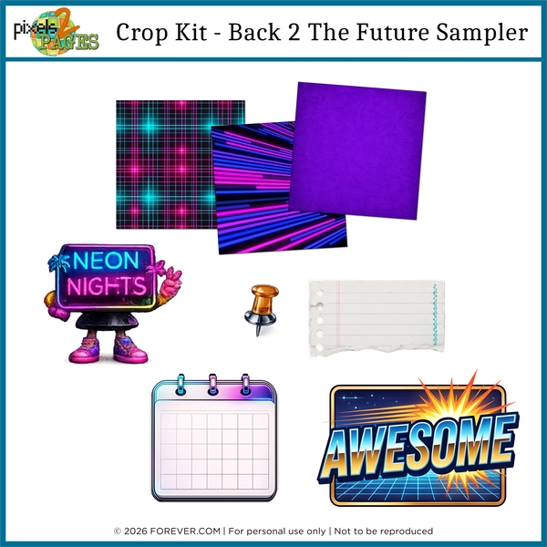 Crop Kit - Back 2 The Future Sampler