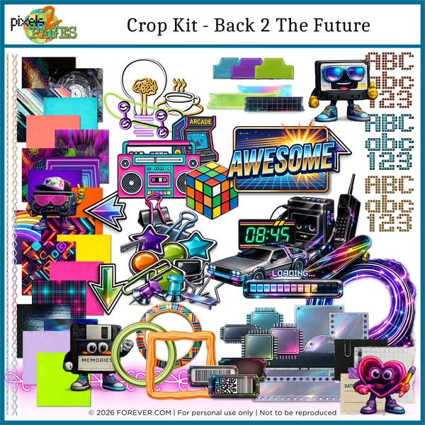 Crop Kit - Back 2 The Future
