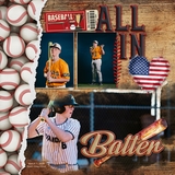 Baseball Word Art
