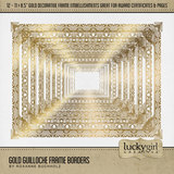 Gold Guilloche Award Bundle