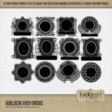 Gold Guilloche Award Bundle