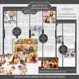 Artistic License Grunged Up Calendar 2027 Bundle