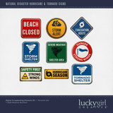 Natural Disaster Hurricane & Tornado Bundle