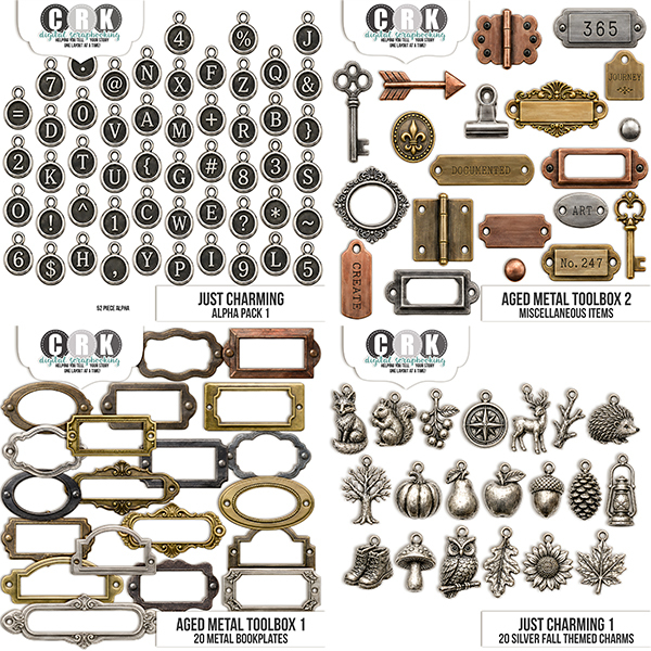 Scrappers Toolbox Bundle 2 Digital Art - Digital Scrapbooking Kits