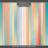Definitions - Happiness - Ombre Papers