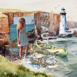 New England Watercolor Bundle