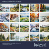 New England Watercolor Bundle