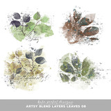 Artsy Blend Layers Leaves 08