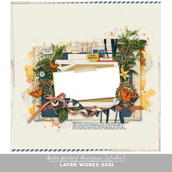 Layer Works 2431 Digital Art - Digital Scrapbooking Kits
