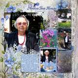 Cluster Border Background Papers Set 14