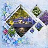 Cluster Border Background Papers Set 14