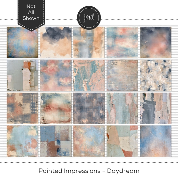 Painted Impressions - Daydream Digital Art - Digital Scrapbooking Kits