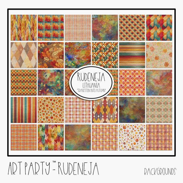 Rudeneja - Backgrounds Digital Art - Digital Scrapbooking Kits