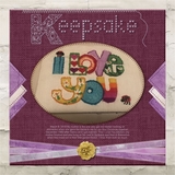 Laser Cut Monogram 1 Easy Masks & Overlays