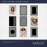 Laser Cut Easy Masks & Overlays Bundle 1