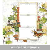 Vintage Orchard Scrapbook Bundle 03