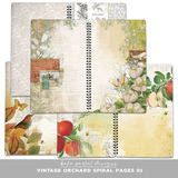 Vintage Orchard Scrapbook Bundle 02