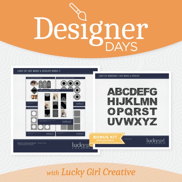 Lucky Girl Creative Designer Days Exclusive Bundle 02- September 2026 Digital Art - Digital Scrapbooking Kits