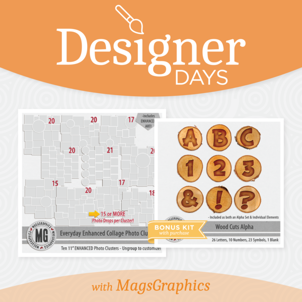 MagsGraphics Designer Days Exclusive Bundle 01 - September 2026 Digital Art - Digital Scrapbooking Kits