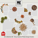 Art Collective 06 - Fancy Autumn Photo Group Clusters