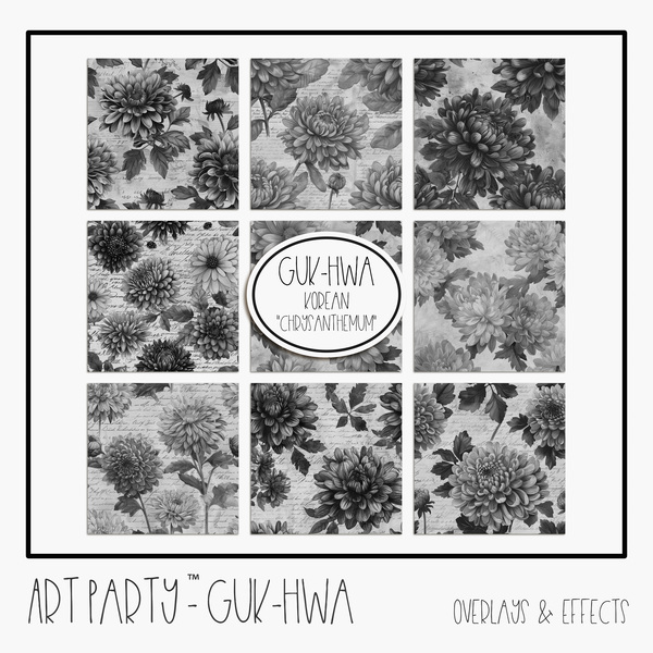 Guk-Hwa - Overlays & Effects Digital Art - Digital Scrapbooking Kits