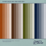 Textured Solids Earth Tones Paper Pack 1