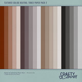 Textured Solids Neutral Tones Paper Pack 2