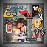 Gray Twill Collage Papers 1