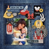 Denim Collage Papers 3