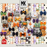 My First Boo - Page Kit