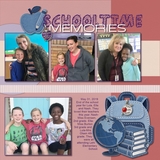 School Denim Patches