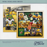 Football Patches Layered Templates