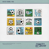 Soccer Enamel Pins