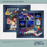 Theme Park Patches Layered Templates