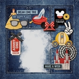 Theme Park Patches Layered Templates