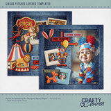 Circus Patches Layered Templates