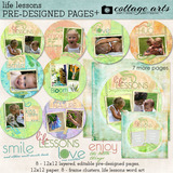 Life Lessons Pre-designed Pages