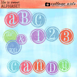 Life is Sweet AlphaSet
