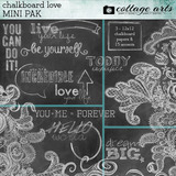 Chalkboard Love Mini Pak