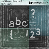 Chalkboard Love 2 Mini Pak