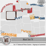 Must See TV Enhanced Photo Clusters