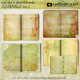Nature's Sketchbook - Journals 1