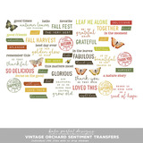Vintage Orchard Sentiment Transfers