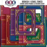 Bookish 1 (Jewel Tones)